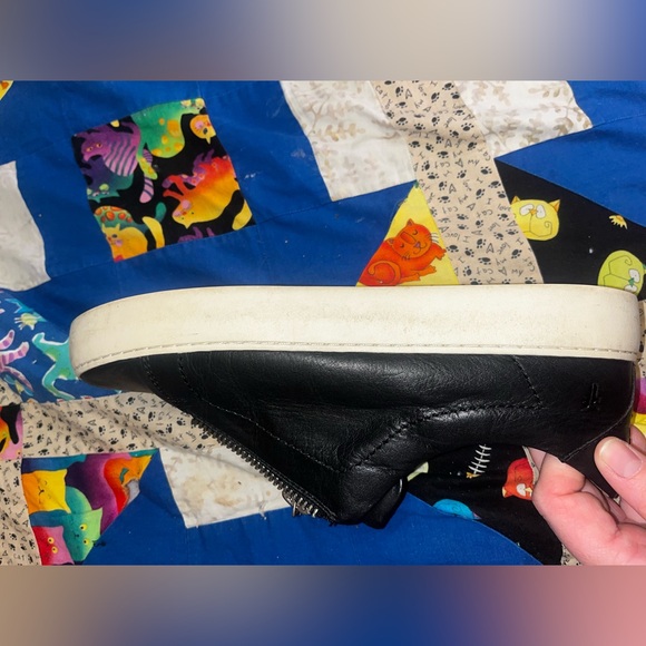 Frye Lena Low Zip Sneakers - Picture 11 of 15